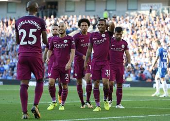 فيديو مانشستر سيتي يعبر برايتون بثنائية