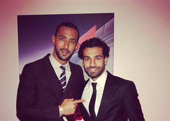 سوشيال_بطولات م حترفين بن عطية يهنئ صلاح على جائزة أفضل لاعب عربي