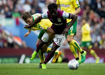 محترفين المحمدي يصنع هدف ا فى فوز أستون فيلا على نوريتش برباعية