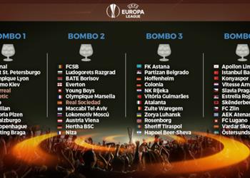 قرعة الدوري الأوروبي مواجهات متوازنة منتظرة وكوكا يبتعد عن النني
