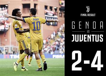 يوفنتوس ي قلب الطاولة على جنوى برباعية فى الكالتشيو