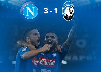 نابولي يقلب الطاولة على أتالانتا بثلاثية في الدوري الإيطالي