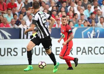 كأس فرنسا هدف عكسي قاتل يتوج باريس سان جيرمان بالكأس على حساب أنجيه