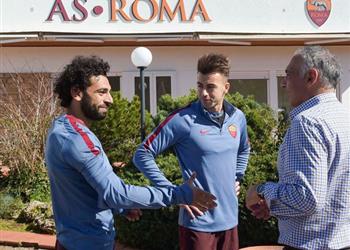 م حترفين رئيس روما نمتلك لاعبين كبار مثل صلاح وعلاقتي مع سباليتي رائعة