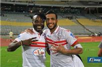 تدريبات تأهيلية لثنائي الزمالك استعداد ا لإنيمبا