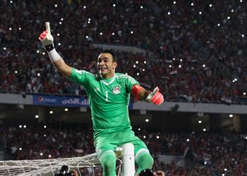 محمود فايز لـ الحضري يارب يكون عندنا مليون جامايكا مصري