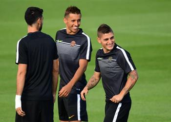 تصريحات ماركينيوس أنا وفيراتي سنظل في باريس سان جيرمان وأتمنى انتقال نيمار إلى هنا