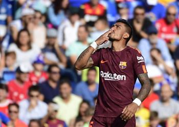 بدلاء برشلونة يخطفون الفوز من أيدي خيتافي محلقين في الصدارة