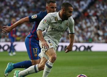 الكلاسيكو كارفاخال طرد راموس قلب الأمور ويعلق على أداء ميسي