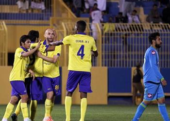 النصر يتعادل مع الفيحاء في غياب غالي