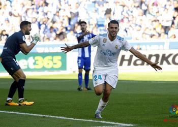 بالفيديو سيابيوس يعيد انتصارات ريال مدريد بثنائية في آلافيس