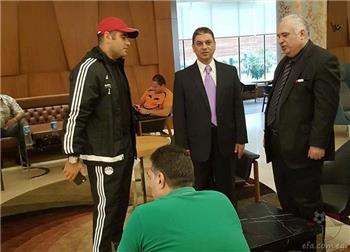 مشوار المونديال سفير مصر بالكونغو يؤازر الفراعنة