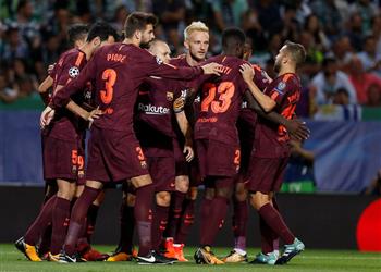 بالفيديو النيران الصديقة تمنح برشلونة فوز صعب على لشبونة