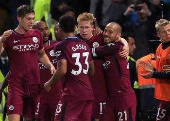 بالفيديو دي بروين يقود مانشستر سيتي لإسقاط تشيلسي وي شعل الصدارة