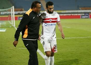 ظهير الزمالك يخضع لعملية جراحية في أنفه