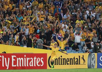 بالفيديو رأسية كاهيل تقتل الحلم السوري بالوصول للمونديال