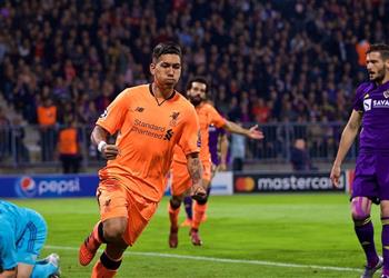 بالفيديو محمد صلاح ي عاقب دفاع ماريبور ويصنع الهدف الأول لفيرمينو