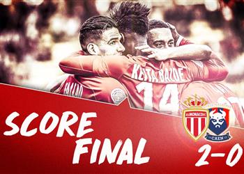 موناكو يتخطى كان في الدوري الفرنسي