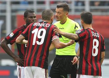 فيديو بونوتشي يورط ميلان بسقوط جديد قبل مواجهة يوفنتوس