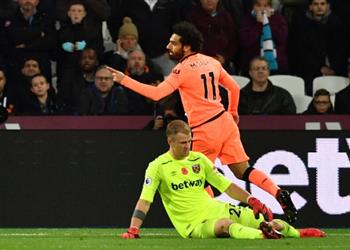 حساب دوري الأبطال يشيد بـ محمد صلاح بعد تألقه أمام وست هام