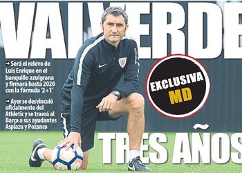 فالفيردي في برشلونة لـ 3 سنوات ولا بطل بدون كأس أبرز عناوين صحف إسبانيا