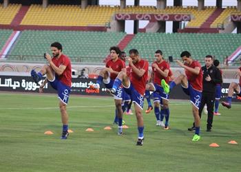 مران الأهلي تدريبات تأهيلية لـ متعب وهاني وانفعال البدري