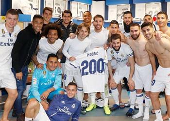 تصريحات مودريتش أتمنى أن ألعب أكثر من 200 مباراة مع ريال مدريد