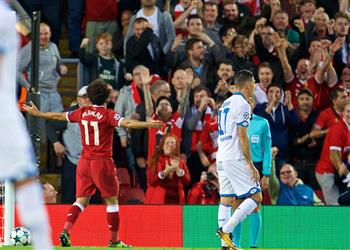 فيديو محمد صلاح يقود ليفربول لمجموعات دوري الأبطال