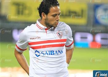 إبراهيم صلاح يجمع متعلقاته من الزمالك ويودع زملاءه