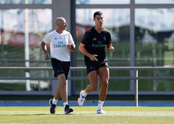 رونالدو ينتظم في تدريبات ريال مدريد