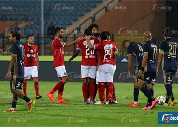 فيديو ازارو يقود الاهلى لفوز صعب على الانتاج الحربى فى الدورى