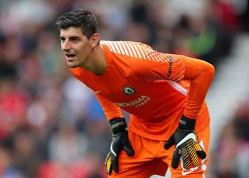 كورتوا يكشف حقيقة الأزمات مع كونتي