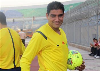 إبراهيم نورالدين حكم ا لمباراة الاتحاد والمصري