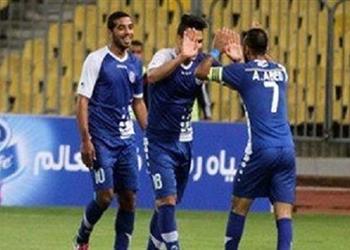 الحنفي حكم ا لمباراة أسوان والمصري في الدوري
