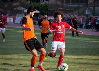 الأهلي يهزم المنصورة بثلاثية محارب وريان ودي ا