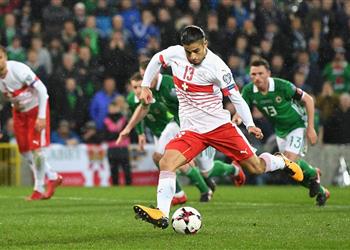 تصفيات المونديال سويسرا تقترب من روسيا بهدف في شباك إيرلندا