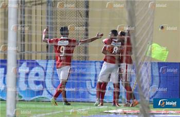 بالفيديو سليمان يسجل هدف ا للأهلي بصاروخية رائعة في مرمى الاتحاد