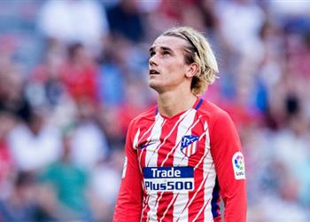 تصرف غريب من جريزمان قبل مواجهة روما بدوري الأبطال