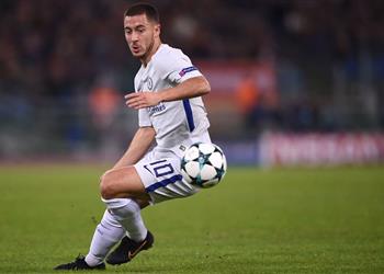 هازارد سعداء بتأهلنا إلى دور الـ16 ومستعدون لمواجهة ليفربول