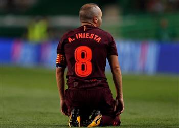 إنييستا يحقق رقم ا مميز ا في دوري أبطال أوروبا