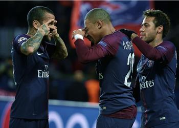 بالفيديو باريس سان جيرمان يهين سيلتك بسبعة أهداف