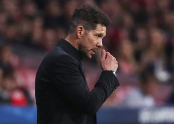 سيميوني ي شيد بجريزمان بعد فوز أتلتيكو مدريد على روما بدوري الأبطال