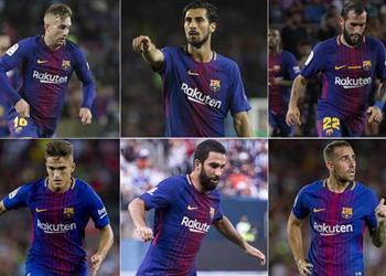 رئيس برشلونة يطالب برحيل ثلاثة لاعبين في يناير