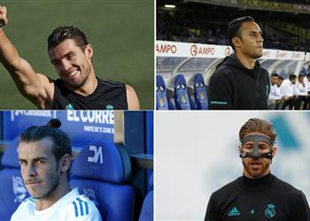 زيدان يعلن قائمة ريال مدريد لمواجهة ملقا وغياب راموس