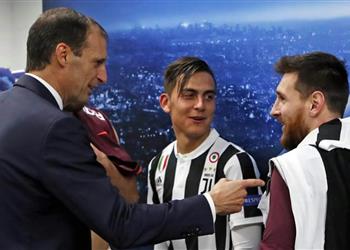 أليجري ي مجد ميسي ويعلق على قيمة الشرط الجزائي بعقده