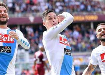 دريس ميرتينز نابولي سيفوز بالدوري الإيطالي هذا الموسم