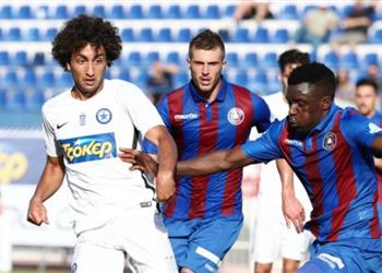 عمرو وردة يشارك في تعادل أتروميتوس أمام باناثينايكوس