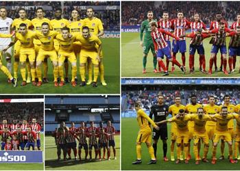 بالصور جريزمان يواصل تصرفاته الغريبة قبل مباريات أتلتيكو مدريد