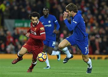 بالفيديو رد فعل غاضب من محمد صلاح أمام تشيلسي