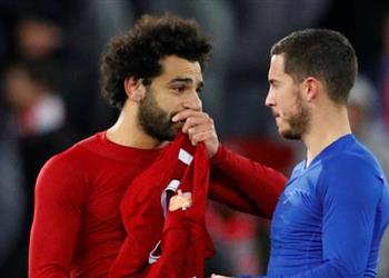 محمد صلاح يتفوق على هازارد في استفتاء بي بي سي